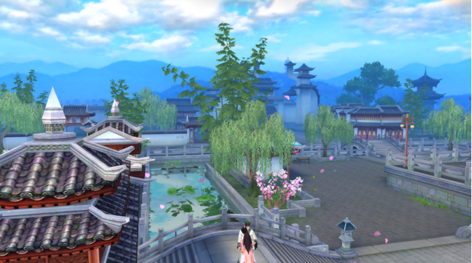 天龙八部唯美_天龙八部游戏唯美图片_天龙图片大全