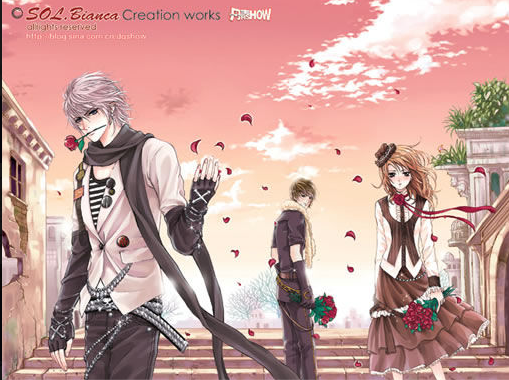 动漫少男图美女头像_动漫少男少女头像_美少男动漫图